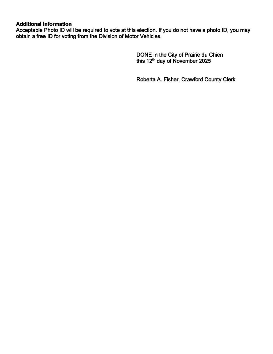 Type A Notice Spring 2026 County